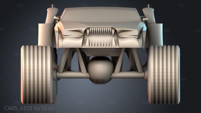 CARS_6121 stl model for CNC