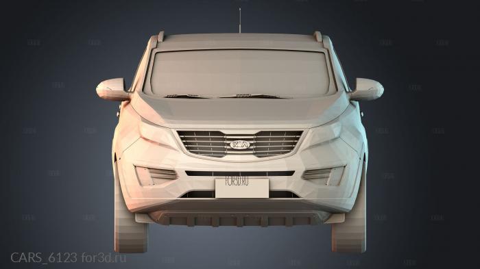 CARS_6123 stl model for CNC