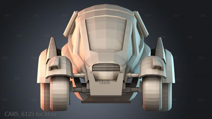 CARS_6125 stl model for CNC