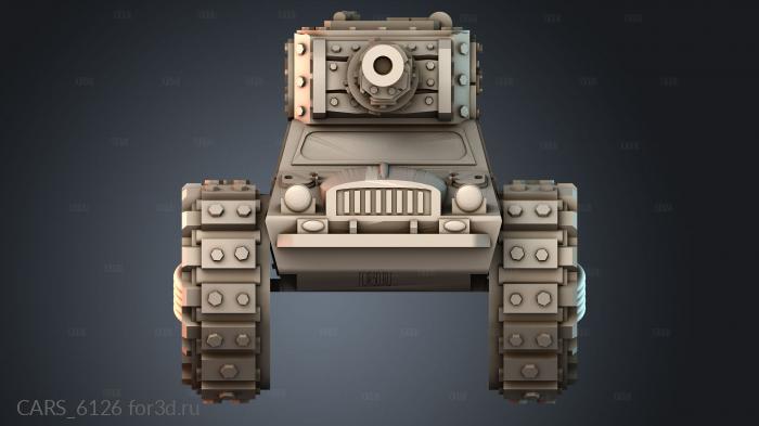 CARS_6126 stl model for CNC