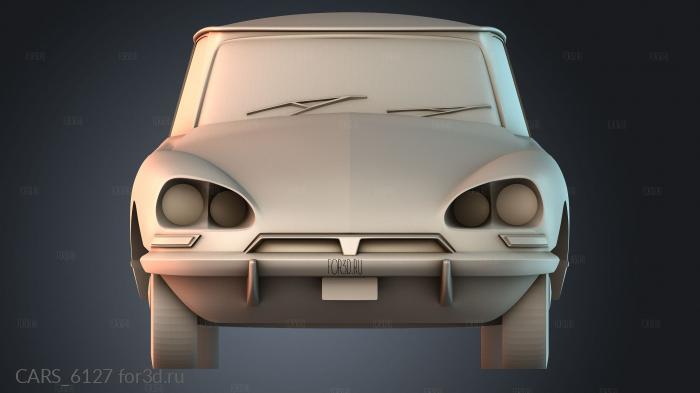 CARS_6127 stl model for CNC