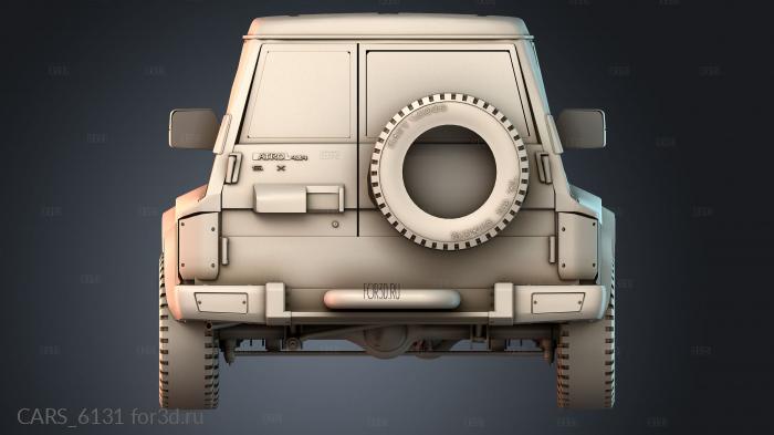 CARS_6131 stl model for CNC