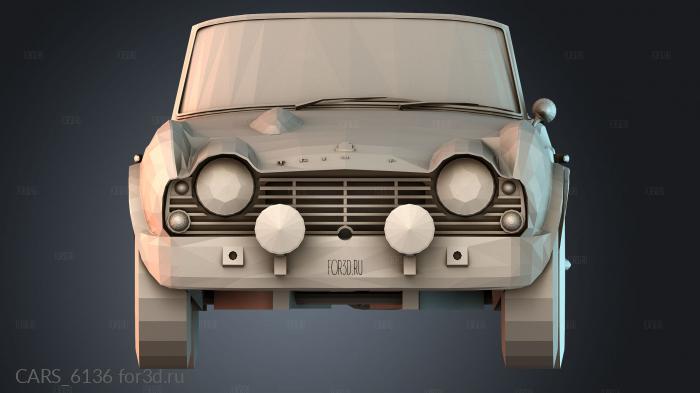 CARS_6136 stl model for CNC