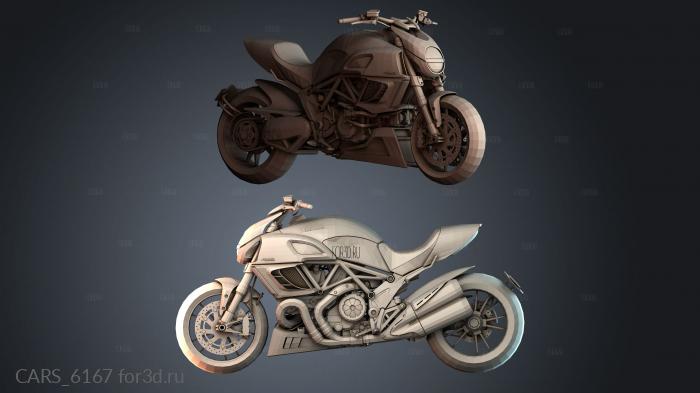 CARS_6167 stl model for CNC