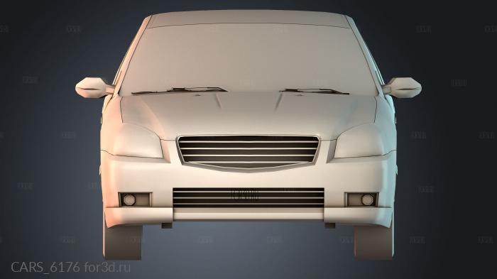 CARS_6176 stl model for CNC