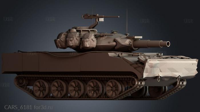 CARS_6181 stl model for CNC