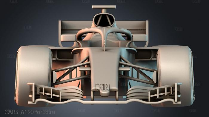 CARS_6190 stl model for CNC