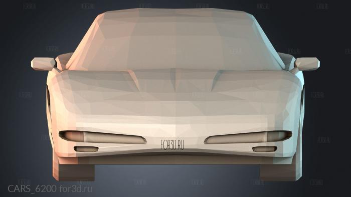 CARS_6200 stl model for CNC