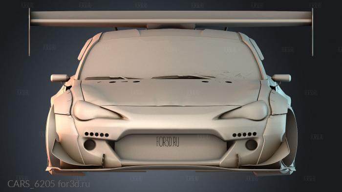 CARS_6205 stl model for CNC