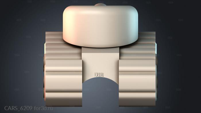 CARS_6209 stl model for CNC