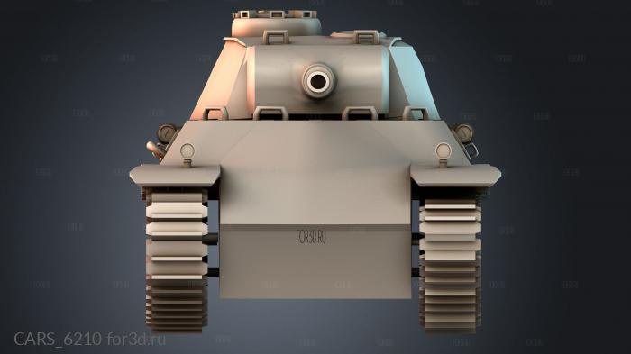 CARS_6210 stl model for CNC