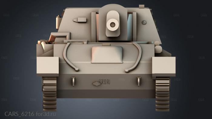 CARS_6216 stl model for CNC