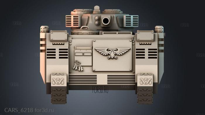 CARS_6218 stl model for CNC