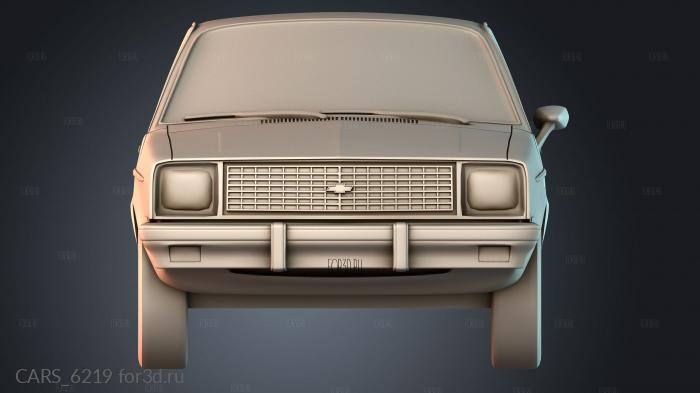 CARS_6219 stl model for CNC