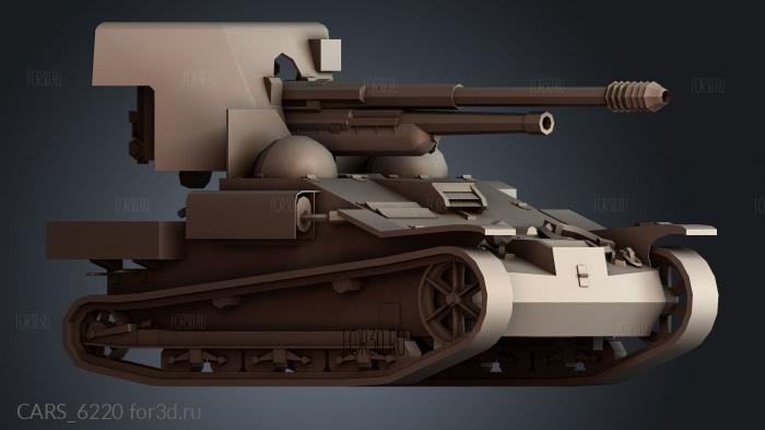 CARS_6220 stl model for CNC