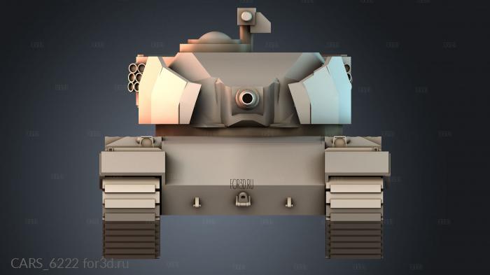 CARS_6222 stl model for CNC