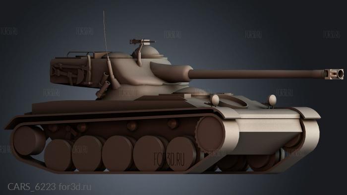 CARS_6223 stl model for CNC