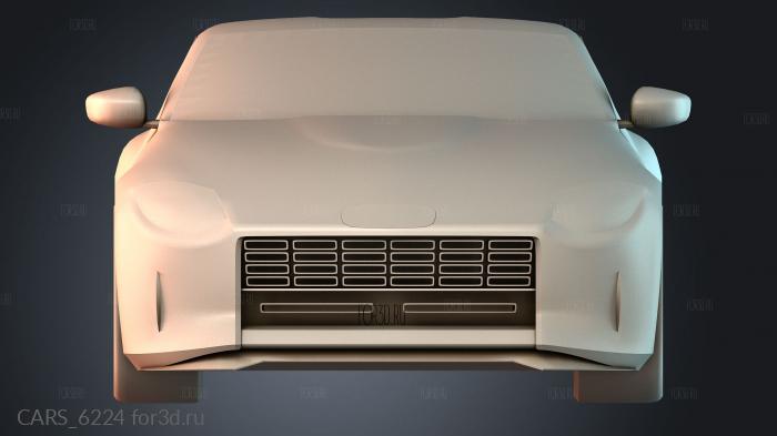 CARS_6224 stl model for CNC