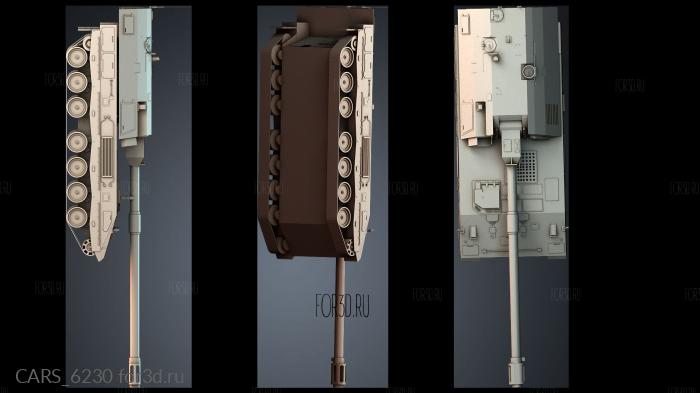 CARS_6230 stl model for CNC