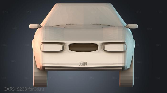 CARS_6233 stl model for CNC