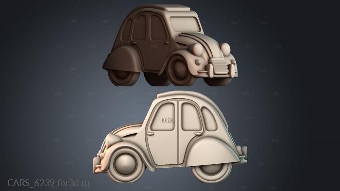 CARS_6239 stl model for CNC