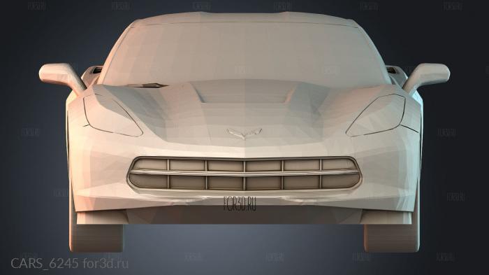 CARS_6245 stl model for CNC