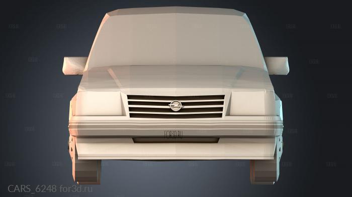 CARS_6248 stl model for CNC