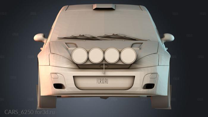 CARS_6250 stl model for CNC