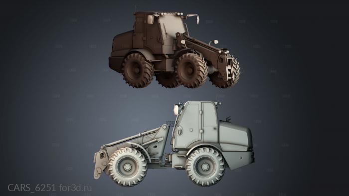 CARS_6251 stl model for CNC