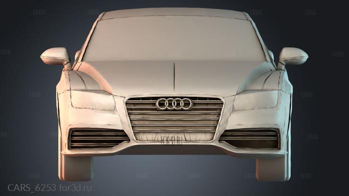 CARS_6253 stl model for CNC