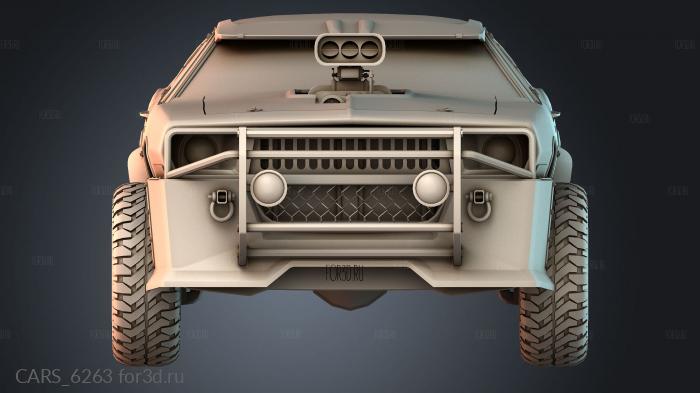 CARS_6263 stl model for CNC