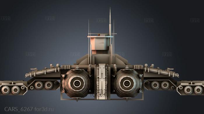 CARS_6267 stl model for CNC