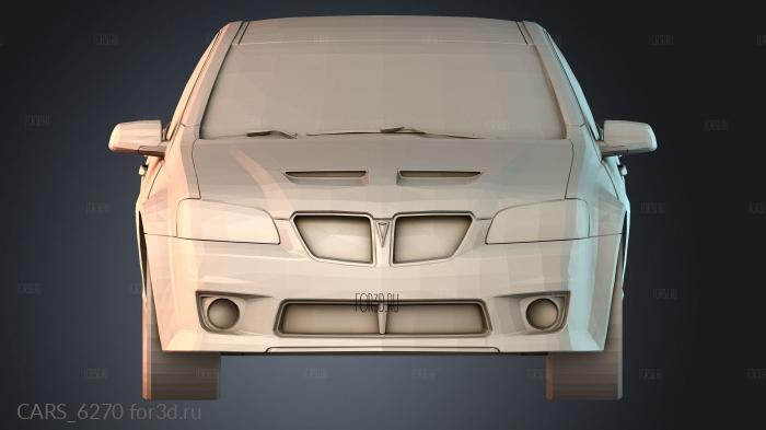 CARS_6270 stl model for CNC