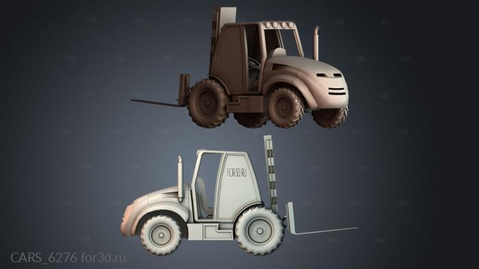 CARS_6276 stl model for CNC