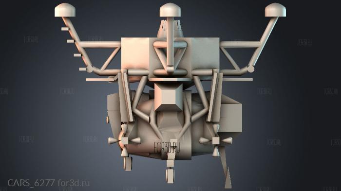 CARS_6277 stl model for CNC