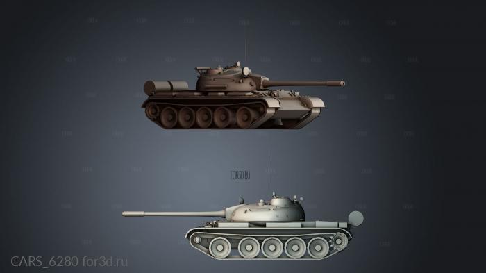 CARS_6280 stl model for CNC