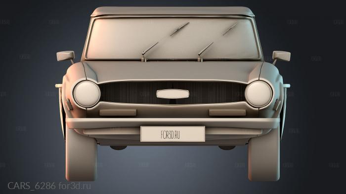 CARS_6286 stl model for CNC