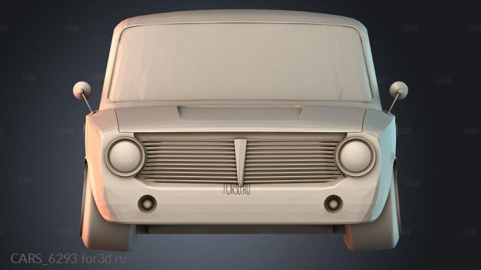CARS_6293 stl model for CNC