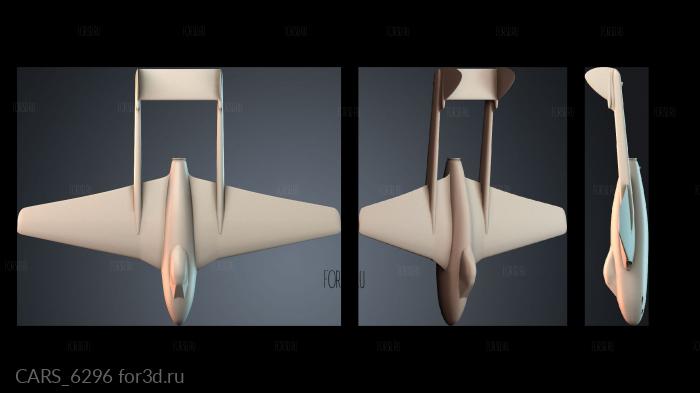 CARS_6296 stl model for CNC