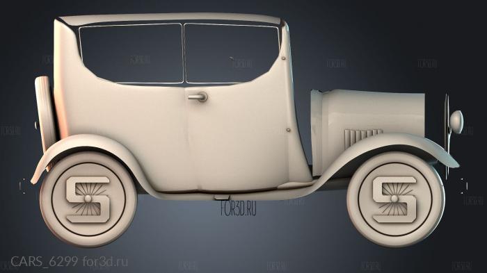 CARS_6299 stl model for CNC