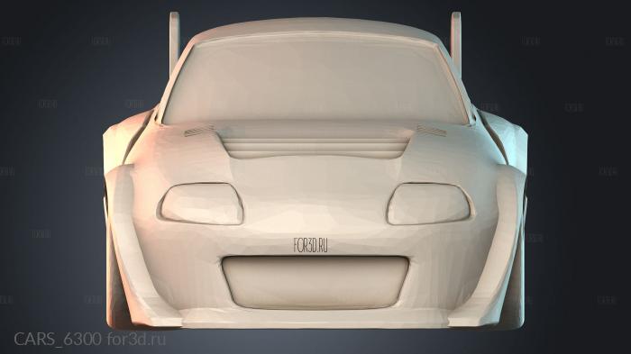 CARS_6300 stl model for CNC