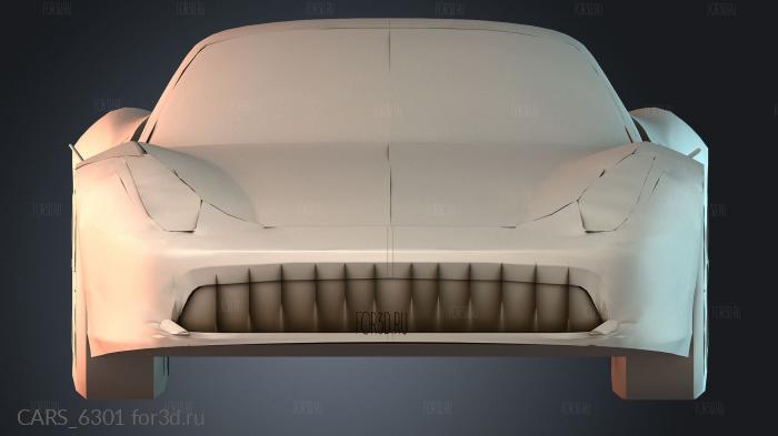 CARS_6301 stl model for CNC