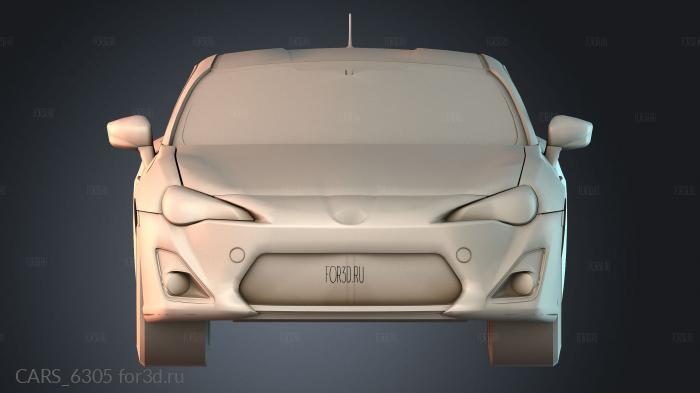 CARS_6305 stl model for CNC