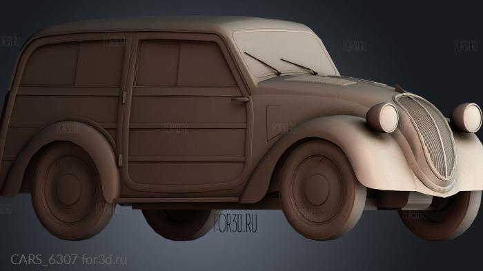 CARS_6307 stl model for CNC