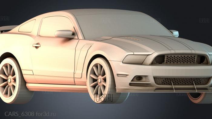 CARS_6308 stl model for CNC