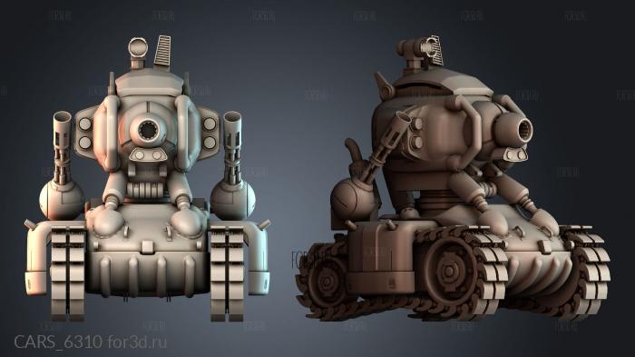 CARS_6310 stl model for CNC