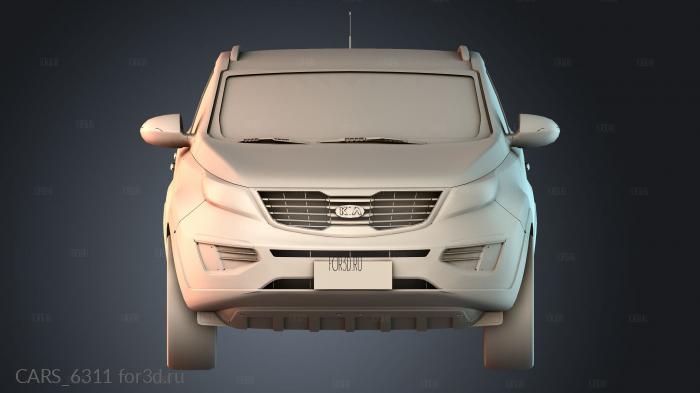 CARS_6311 stl model for CNC