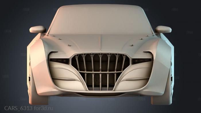 CARS_6313 stl model for CNC