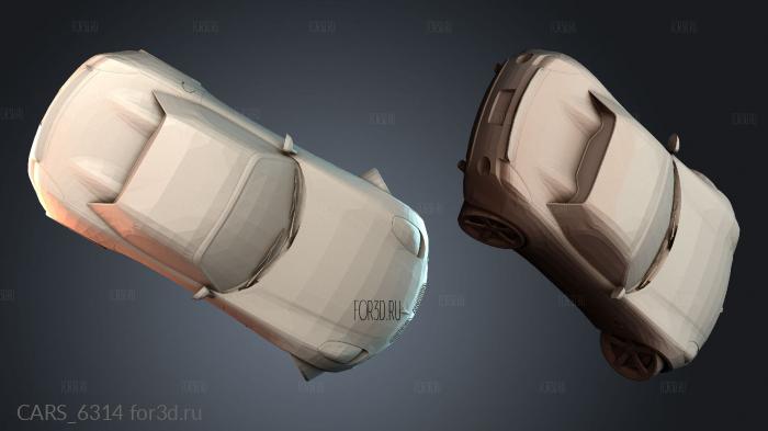 CARS_6314 stl model for CNC