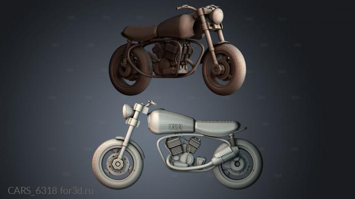 CARS_6318 stl model for CNC